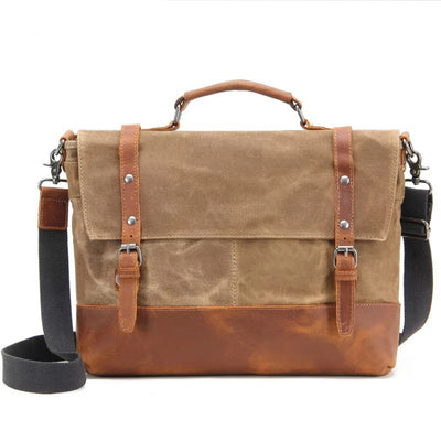 Bolsa de Hombro Retro Overflowing para Hombre - Image 3