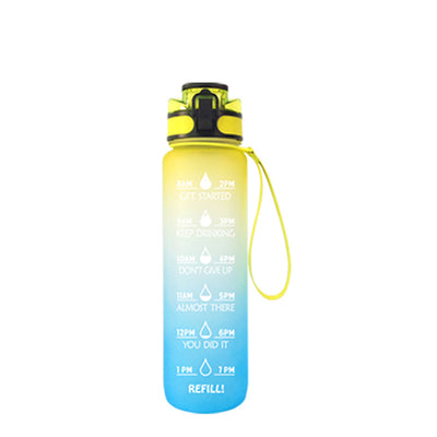 Botella de Agua Transparente 1L Kawaii sin BPA - Infusor de Frutas Reutilizable - Image 11