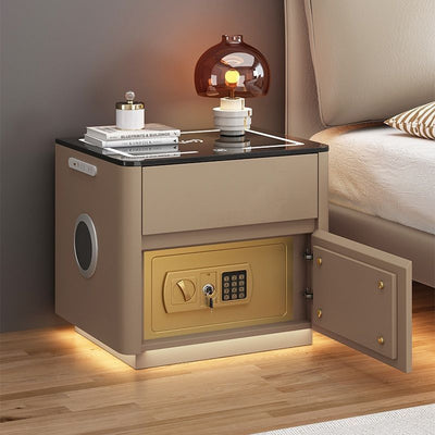 Mesita de Noche Inteligente con Caja de Seguridad y Carga Inalámbrica Integrada - Image 9