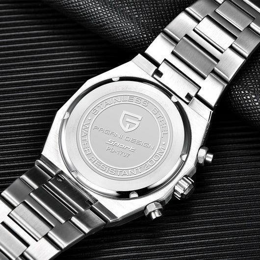 Reloj Cronógrafo de Hombre Cuarzo 6 Agujas - Estilo Ejecutivo - Image 6