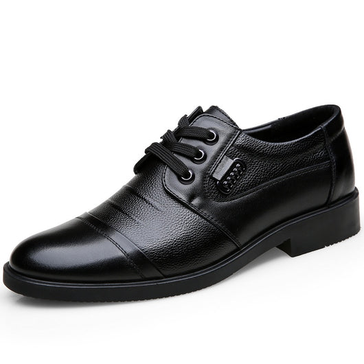 Zapatos de Cuero con Cordones para Hombre - Estilo Versátil y Elegante - Image 3