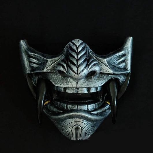 Máscara Noh Japonesa para Cosplay y Halloween - Image 9