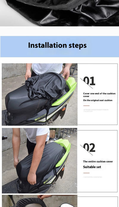 Funda de Asiento Integral para Moto y Scooter - Protección Solar y Resistente al Agua - Image 12