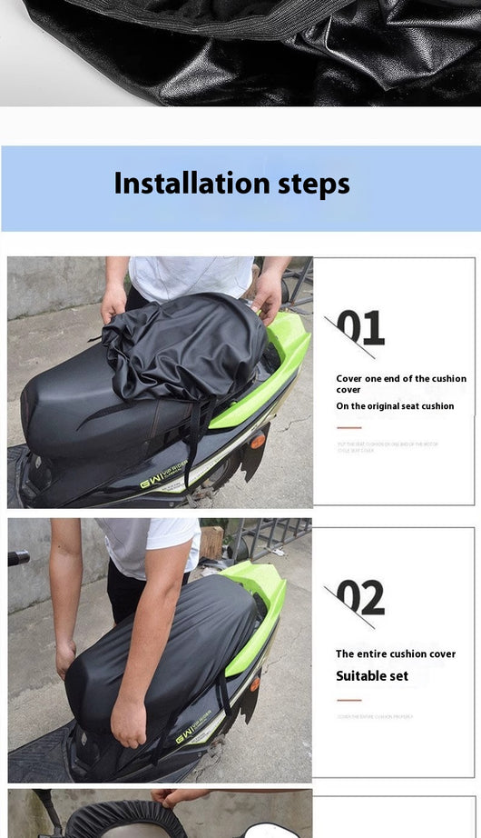 Funda de Asiento Integral para Moto y Scooter - Protección Solar y Resistente al Agua - Image 12