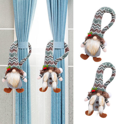 Broche Decorativo Muñeca Sin Rostro para Cortinas Navideñas - Image 14