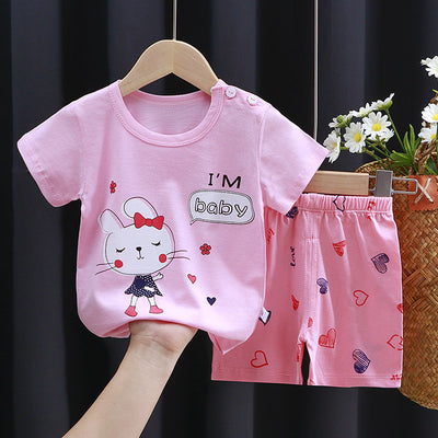 Camiseta de Algodón Manga Corta para Niños - Comodidad de Verano - Image 39