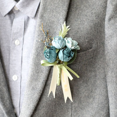 Corsage para Novio y Padrinos de Boda - Image 10