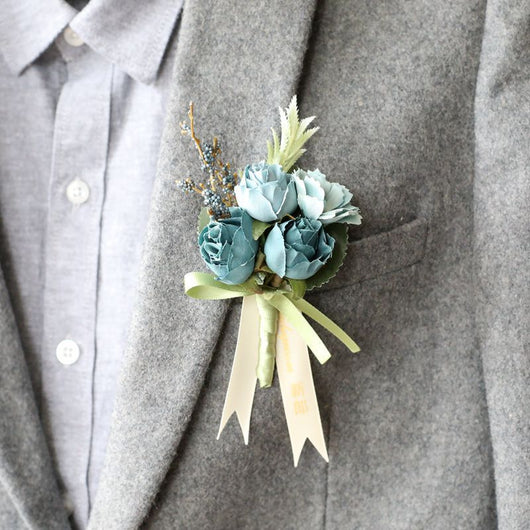 Corsage para Novio y Padrinos de Boda - Image 10