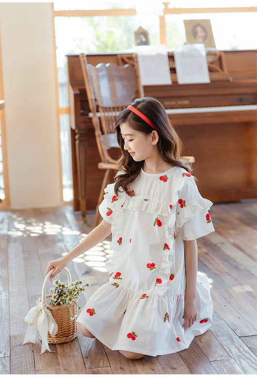 Vestido de Princesa Bordado para Niñas - Image 13