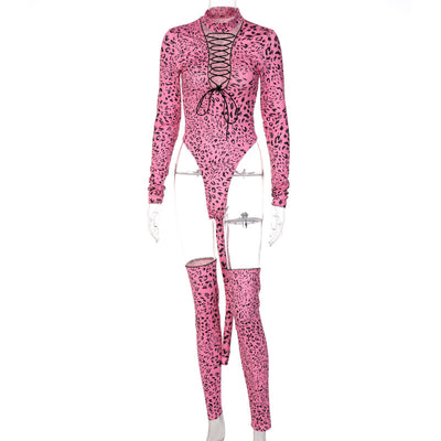Jumpsuit con Escote V y Pantalones Acampanados - Image 13