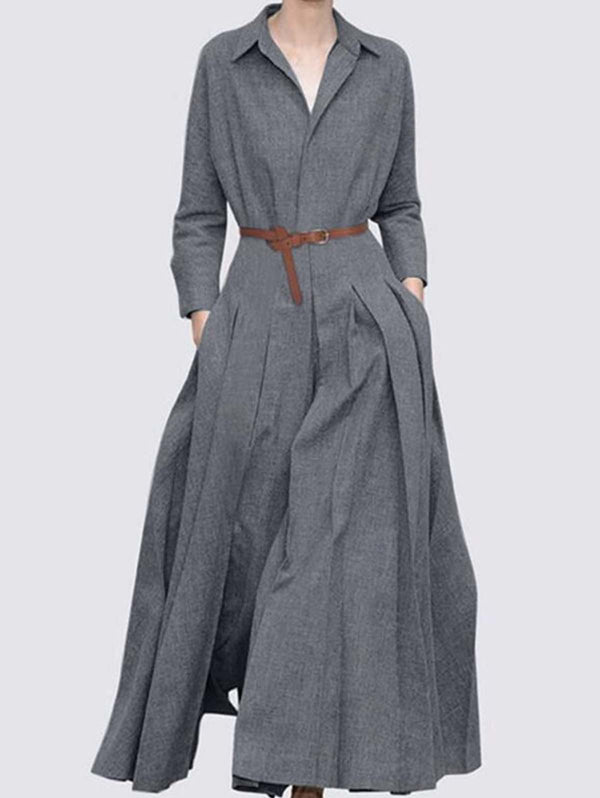 Vestido Casual de Mujer en Colores Lisos