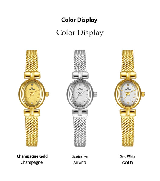 Reloj de Plata Minimalista Lujo Temperamento Clásico - Image 22