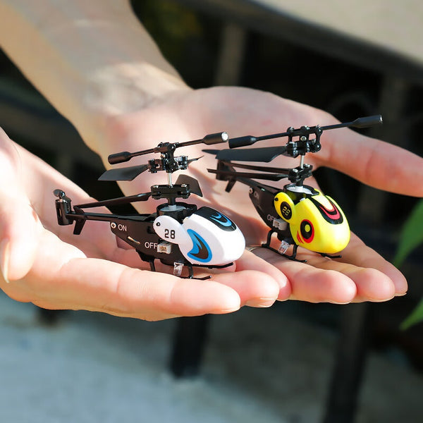 Helicóptero RC Mini 35 Canales Resistente a Caídas - Juguete Volador de Bolsillo