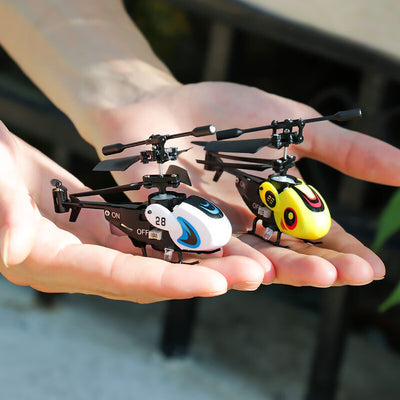 Helicóptero RC Mini 35 Canales Resistente a Caídas - Juguete Volador de Bolsillo