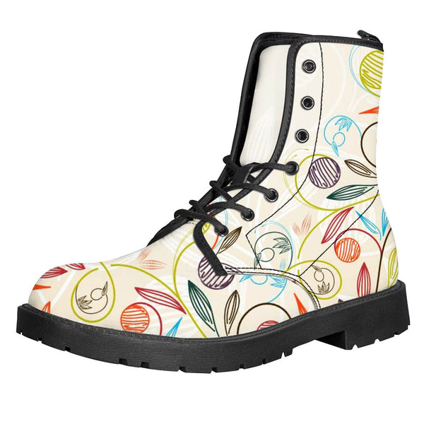 Botas Cortas de Ante con Suela Blanda Estilo Británico