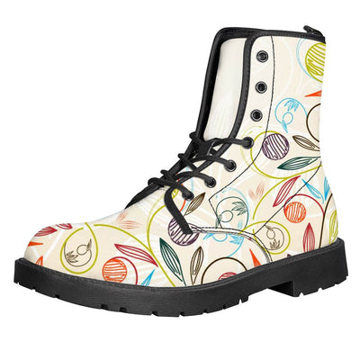 Botas Cortas de Ante con Suela Blanda Estilo Británico