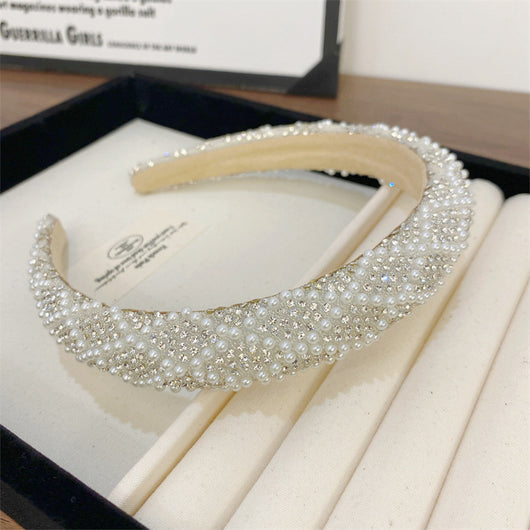 Diadema Perla de Lujo Premium - Alta Definición y Acabado Profesional - Image 10