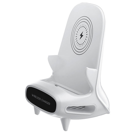 Cargador Inalámbrico Vertical 15W - Soporte Universal para Móviles y Tablets - Image 5