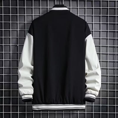 Chaqueta de Béisbol Holgada Estilo Hong Kong para Estudiantes de Secundaria - Image 13