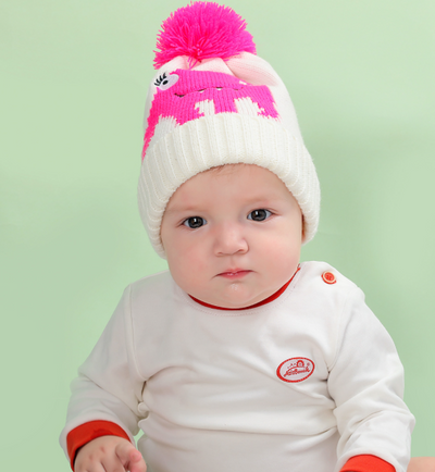 Gorro Infantil Dinosaurio Geométrico Cálido - Image 8