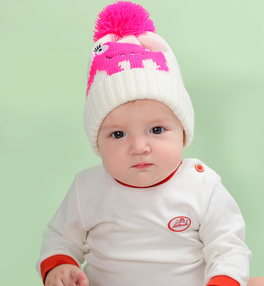 Gorro Infantil Dinosaurio Geométrico Cálido - Image 8