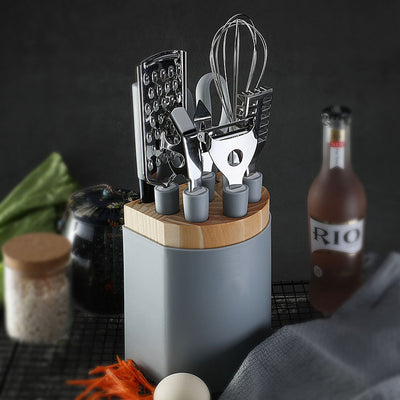 Set de Utensilios de Acero Inoxidable para Cocina - Pelador, Batidor de Huevos y Tijeras - Image 15