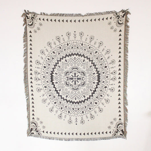 Manta Sofá Bohemio con Flecos Casuales - Image 17