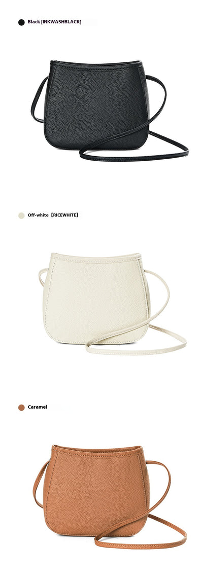 Bolso Mensajero de Cuero Genuino para Mujer - Diseño Moderno y Versátil - Image 9