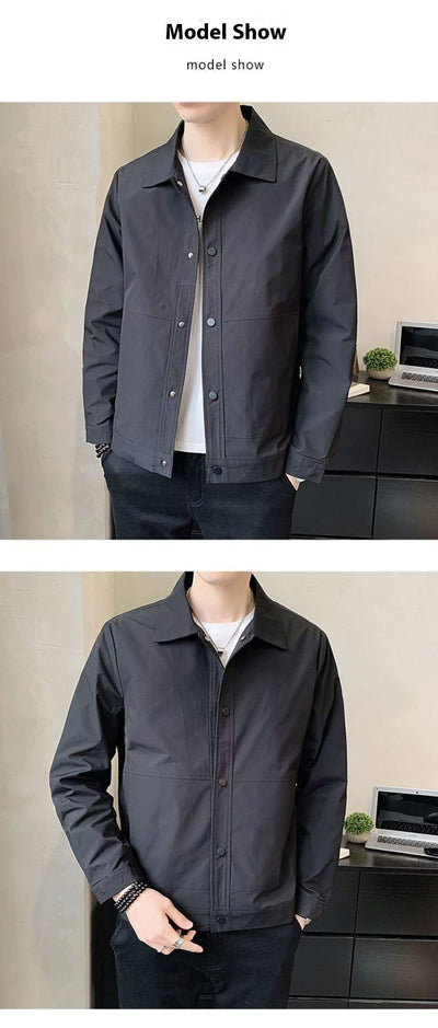 Chaqueta Ligera para Hombre Primavera Otoño - Image 11