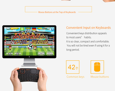 Mini Teclado Inalámbrico Bygoad con Touchpad Integrado - Image 10