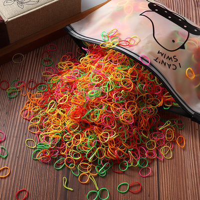 Bandas Elásticas para Cabello Infantil - Gomas Pequeñas Desechables para Niñas - Image 12