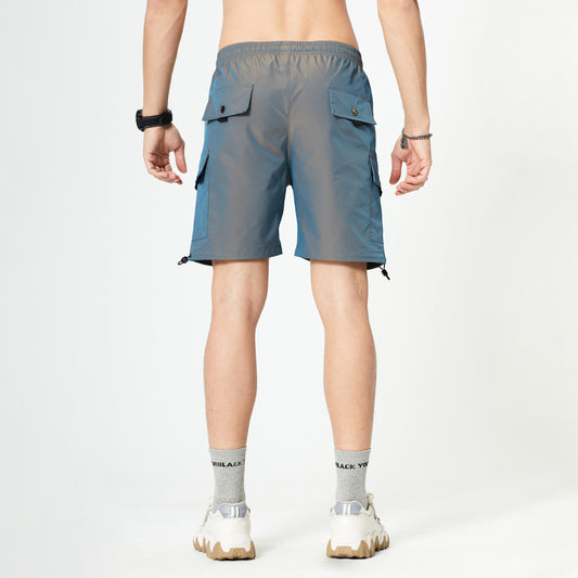 Pantalones Cortos Holgados Tipo Bermuda para Hombre - Tela Ligera - Image 2