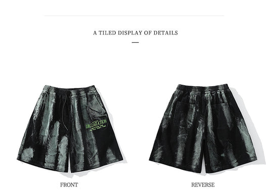 Pantalones cortos casuales para hombre con bordados - Image 11