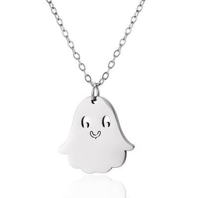 Collar con Dije de Calabaza y Fantasma para Halloween - Image 15