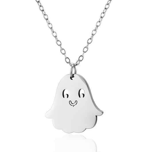 Collar con Dije de Calabaza y Fantasma para Halloween - Image 15
