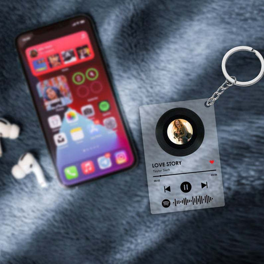 Llavero Personalizado con Foto y Canción Grabada - Image 7