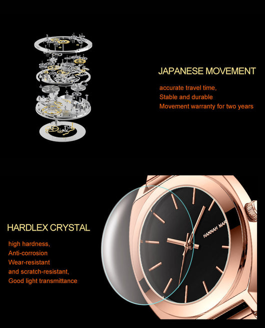 Reloj de Cuarzo Acuático para Mujer con Correa de Acero - Image 5