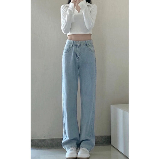 Pantalones Largos de Verano Estilo Retro con Caída Relajada - Image 3