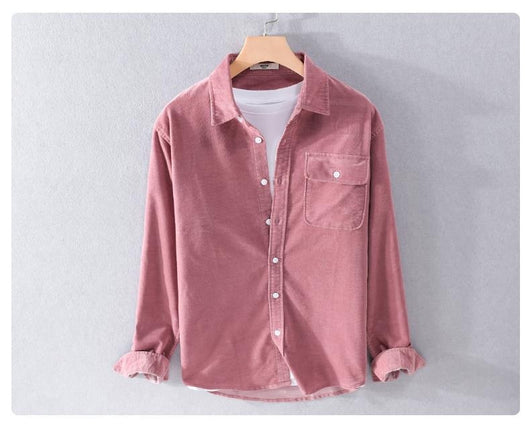 Camisa Suelta de Manga Larga para Hombre - Image 11