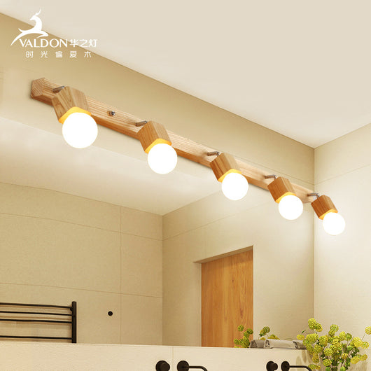 Lámpara LED de Pared con Espejo para Dormitorio - Diseño Creativo - Image 3