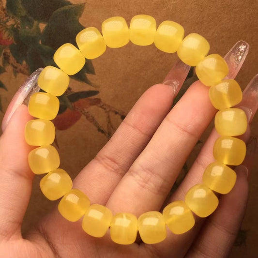 Pulsera de Cera de Abeja Vintage - Estilo Natural y Personalidad