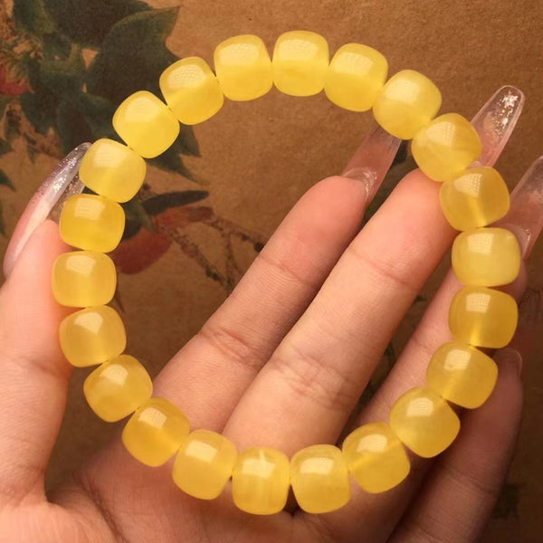 Pulsera de Cera de Abeja Vintage - Estilo Natural y Personalidad