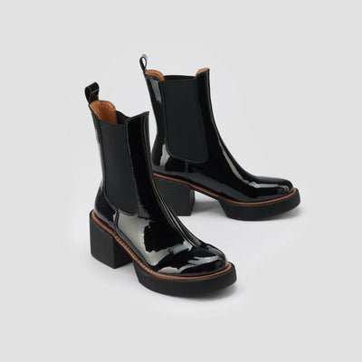 Botas de Cuero Suave para Mujer - Estilo y Comodidad - Image 3