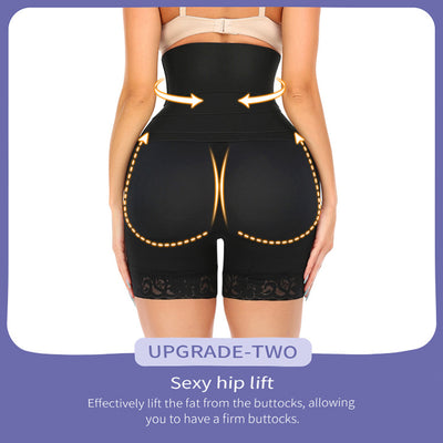 Pantalones de Compresión Abdominal con Cierre de Hebilla para Talla Grande - Image 3