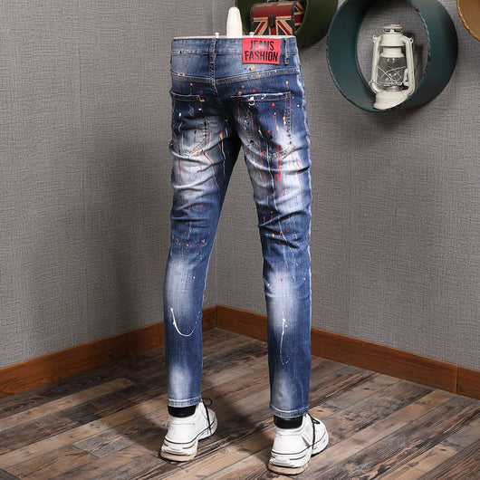 Jeans de Tela Elástica con Tecnología de Ajuste de Color - Image 11