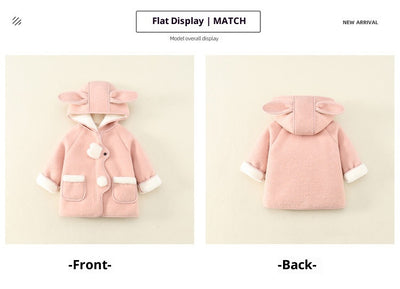 Abrigo de Invierno para Niña Estilo Western con Forro Polar y Lana - Image 15