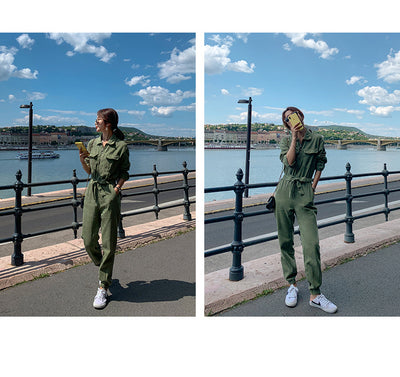 Jumpsuit Casual Ajustado a la Cintura - Estilo Moderno - Image 11