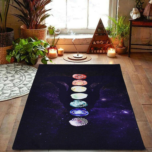 Tapiz Mandala Colorido para Meditación y Decoración