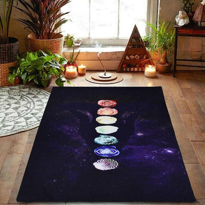 Tapiz Mandala Colorido para Meditación y Decoración