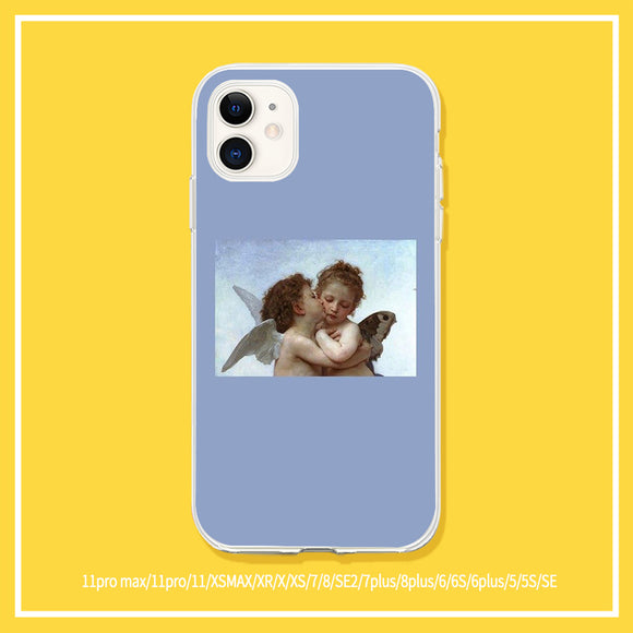 Funda para iPhone con Arte Clásico de Ángel Vintage